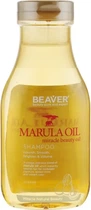Живильний шампунь для сухого волосся з олією марули Beaver Shampoo Marula Oil 60 мл