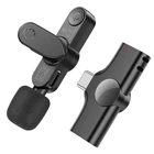 Петличний бездротовий мікрофон Borofone BFK12 Trophy lavalier Type-C (Black) (207512)