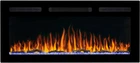 Электрокамин настенный / встраиваемый ArtiFlame AF40WR с 3D эффектом пламени, обогревом и звуком горения огня