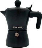 Гейзерна кавоварка Pepper Чорна Перлина 2 чашки PR-2242 (BP136963)