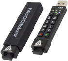 Флеш пам'ять Apricorn Aegis Secure Key 3NX 4GB USB 3.2 Black (ASK3-NX-4GB)