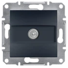 TV розетка кінцева антрацит Schneider Electric Asfora EPH3200171
