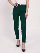 Spodnie slim fit damskie Lanti Trousers Sd112 40 Szmaragdowe (5904252703984)