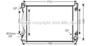 AI2231 AVA Радіатор охолодження Audi A6 2.4/3.2 04- Ava (AI2231)