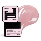 Гель для моделювання нігтів Jerden Proff Classic Builder Gel №07 Baby 20 мл (24779WB)