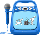 Odtwarzacz CD z karaoke GoGEN Bob a Bobek Blue (GOG-BOBKARAOKEB)