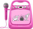 Odtwarzacz CD z karaoke GoGEN Bob a Bobek Pink (GOG-BOBKARAOKEP)