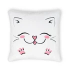 Подушка декоративная Котик FWPPILLOWCAT22WT0, 12 см