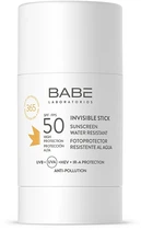 Солнцезащитный невидимый прозрачный стик для лица и тела SPF 50 - Babe Laboratorios Sun Protection 30g (1329694-9196271)