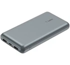 Внешний аккумулятор Belkin Power Bank 10000 15W Dual USB-A USB-C Grey (BPB011BTGY)