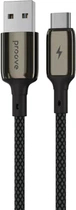 Кабель Proove Dense Metal Type-C 3 A 1 м Black (504980001)