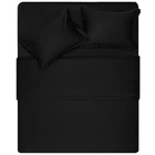 Простирадло ARDESTO Mix&Match Premium, 180х240см, 100% бавовна, сатин, чорний (ART1824FSL)
