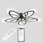 Стельова LED люстра, світлодіодний світильник Sunlight чорний L77045/5