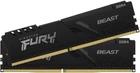 Оперативная память Kingston Fury DDR4-3200 16384MB PC4-25600 (Kit of 2x8192) Beast Black (KF432C16BBK2/16)