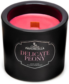 Świeczka sojowa Pavoncella Delicate Peony Czarna 170 g (5905711530424)