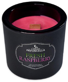 Świeczka sojowa Pavoncella Fresh Raspberry Czarna 170 g (5905711530950)