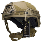 Тактичний шолом Sestan-Busch Helmet BK-ACH-HC Coyote. Койот. Розмір XL.