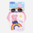 Zestaw dziecięcy czapka z daszkiem + okulary przeciwsłoneczne Inca Peppa Pig 51 cm Różowy (8445484069297)