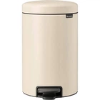 Бак для сміття з педаллю Brabantia NewIcon Pedal Bin 12 л бежевий 149924 (00801132)