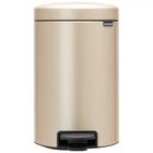 Бак для мусора с педалью Brabantia NewIcon Pedal Bin 12 л шампань бежевый 304446 (00800886)