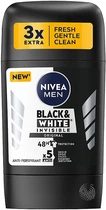Антиперспірант-стік "Чорне та Біле. Невидимий" - Nivea Black & White Invisible Original 50ml (50ml) (969378-1230776-2)