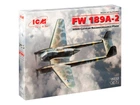 Cамолет-разведчик Focke-Wulf Fw 189A-2 ICM (72292)
