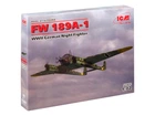 Ночной истребитель Focke-Wulf Fw 189A-1 ICM (72293)