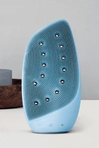 Очищающая щетка для лица GESKE Sonic Thermo Facial Brush&Face-Lifter 8в1 aquamarine