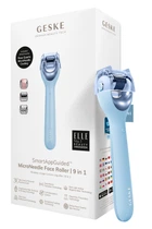 Электронный роллер для лица с микроиглами GESKE MicroNeedle Face Roller 9в1 aquamarine