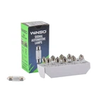Лампа розжарювання Winso 12V C10W 10W SV8.5 T11x31, 10шт