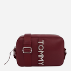 Torebka crossbody damska mała Tommy Hilfiger AW0AW16511-VLP Bordowa (8720637866054)