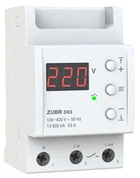 Реле напряжения ZUBR D63 (63 А, 13 900 ВА) (4820120220388)