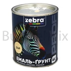 Емаль-ґрунт алкідна ZEBRA PROF 014Р 0,8 кг бежева