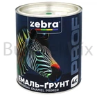 Емаль-ґрунт алкідна ZEBRA PROF 036Р 2,5 кг зелена