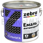 Емаль антикорозійна ZEBRA 3в1 серія Кольчуга 2 кг 76 темно-вишнева