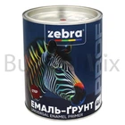 Емаль-ґрунт алкідна ZEBRA PROF 076Р 2,5 кг темно-вишнева