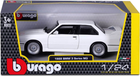 Metalowy model samochodu BBurago 1988 BMW 3 Series M3 1:24 Biały (4893993014309)