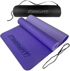 Коврик для йоги и фитнеса EasyFit EF-1924s-VV TPE+TC ECO-Friendly двухслойный каремат в чехле 6 мм Сиреневый с светло-сиреневым (56003044)