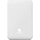 Портативна батарея Powerbank Baseus Magnetic Mini Wireless Fast Charge 20000 mAh 20W PPCX150002 White