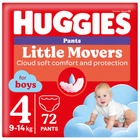 Подгузники-трусики Huggies Little Movers/Pants 4 9-14 кг Box для мальчиков 72 шт (5029053564104)