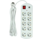 Сетевой фильтр PowerPlant 5 м, 10 розеток, 10А, 2xUSB 2.1A (EX610556)