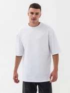 Футболка хлопковая длинная мужская Ray Oversize Unisex U0104M 2XL/3XL White (RAY2000000022536)