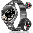 Смарт-годинник для жінок Smart Fitonme Black з моніторингом здоров'я