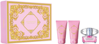 Zestaw damski Versace Bright Crystal Woda Toaletowa 50 ml + Żel pod prysznic 50 ml + Balsam do ciała 50 ml (8011003869985)