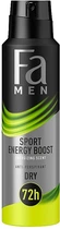 Дезодорант спрей Fa Fa Sport Double Power Boost Deodorant Spray 150ml (984246-846255756-2)