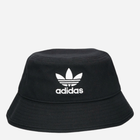 Kapelusz przeciwsłoneczny dziecięcy bawełniany adidas Bucket Hat AC AJ8995 51-53 cm Czarny (4056559601867)