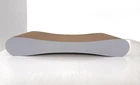 Когтеточка для кошек из картона CLAW-A1 Серая 55x7x25