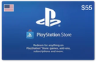 Карта пополнения Playstation PSN Gift Card 55 USD