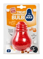 Игрушка для собак GiGwi Лампочка резиновая Bulb Rubber Резина М Красный