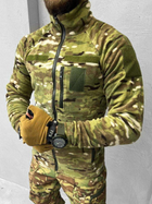 Тактическая кофта флисовая с креплением для шевронов Nord Fleece Polartec Multicam M